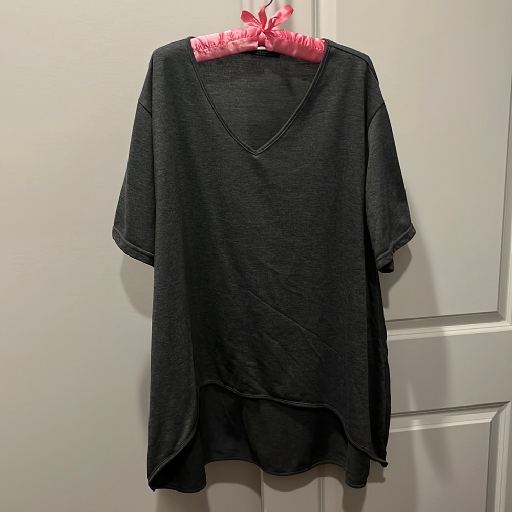 Gray tunic